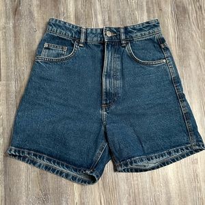 Mom Fit Denim Shorts